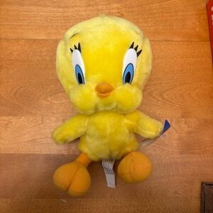Warner Bros. Looney Tunes Yellow and Orange Tweety Bird Plush